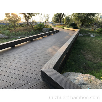 Zhuart กลางแจ้ง Decking-Dark-DV13718